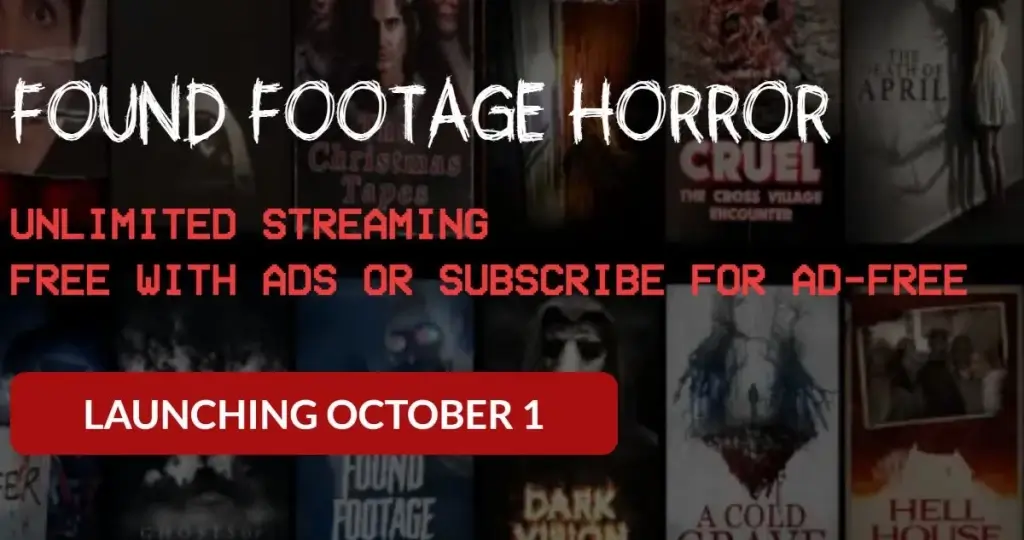 Found Footage Streaming Service ‘FOUND’ To Launch On October 1st
