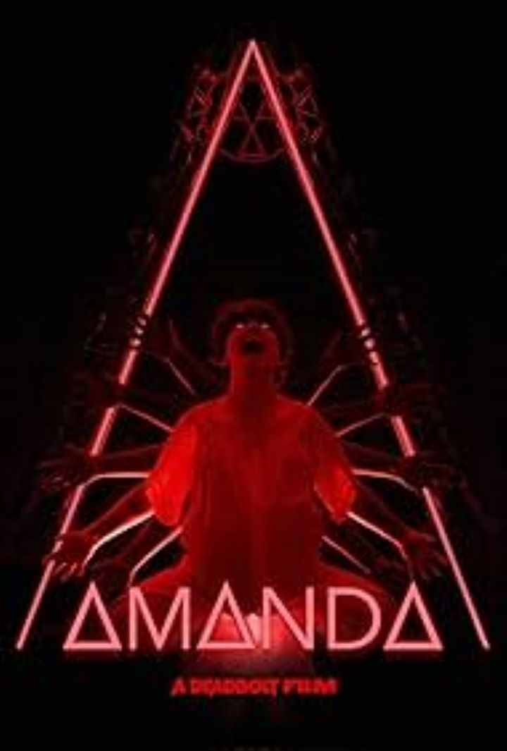 'Amanda' 2025 found footage horror poster