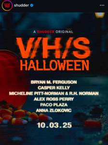 V/H/S Halloween 2025 found footage